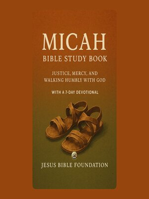 cover image of Micah Bible Study Book